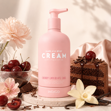 Load image into Gallery viewer, CHERRY CHOCOLATE CAKE ROKU UN ĶERMEŅA KRĒMS - 370 ML