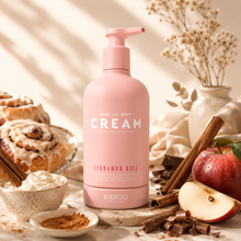 Load image into Gallery viewer, CINNAMON ROLL ROKU UN ĶERMEŅA KRĒMS - 370 ML