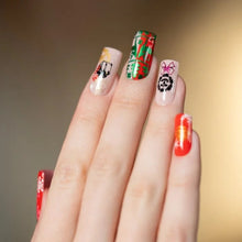 Load image into Gallery viewer, INDIGO ZIEMASSVĒTKU ZĪMOGU PLĀKSNE 01