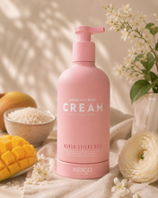 Load image into Gallery viewer, MANGO STICKY RICE ROKU UN ĶERMEŅA KRĒMS - 370ML
